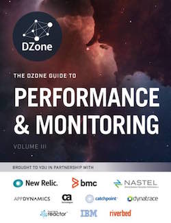 DZone Performance and monitoring Guide