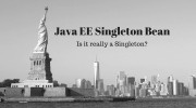 Java EE Singleton Bean vs Singleton Pattern